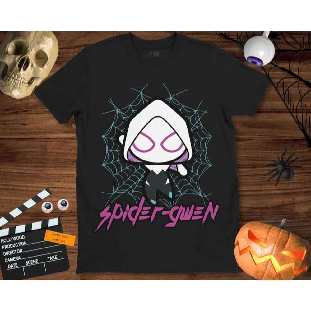 Marvel Spider Gwen Kawaii Epic Web Superhero Unisex T-Shirt